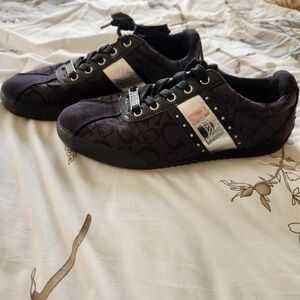 Black Designer Sneakers